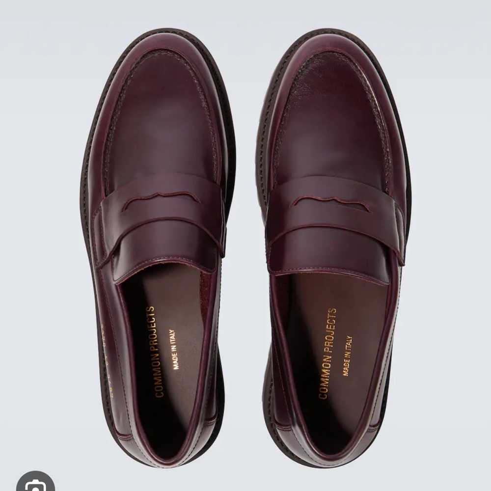 Common Projects penny loafers